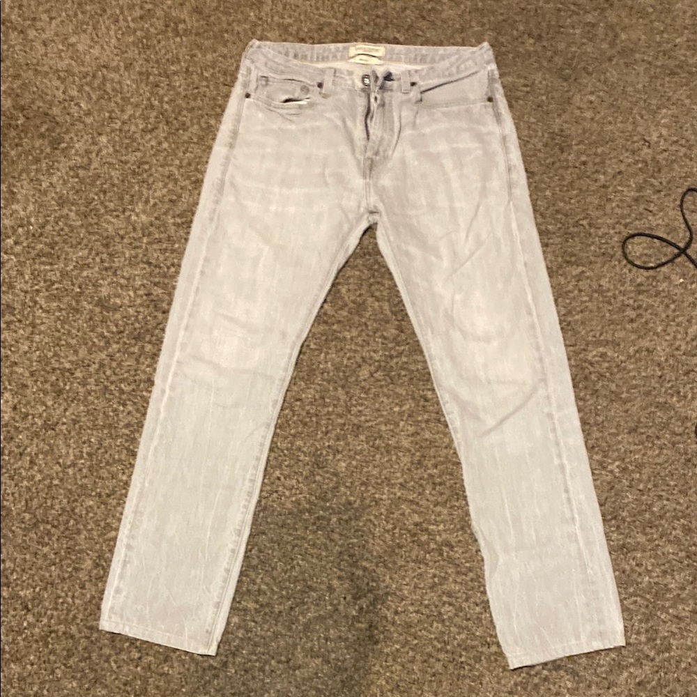 Levi's Slim Straight Jeans - Light Gray